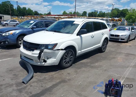 2018 Dodge Journey Se from USA, damaged, VIN 3C4PDCAB8JT167294
